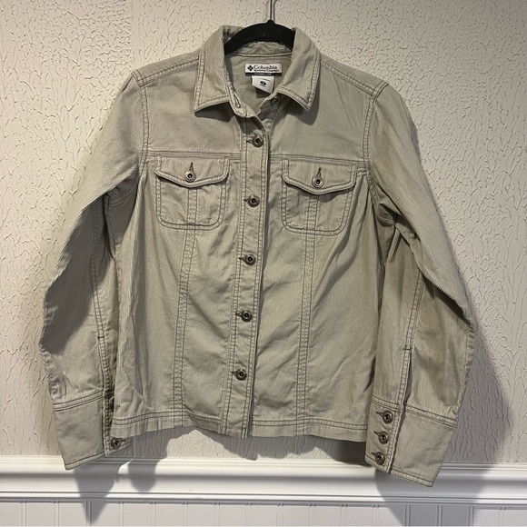 Columbia Jackets & Blazers - Columbia Tan Corduroy Jacket size small